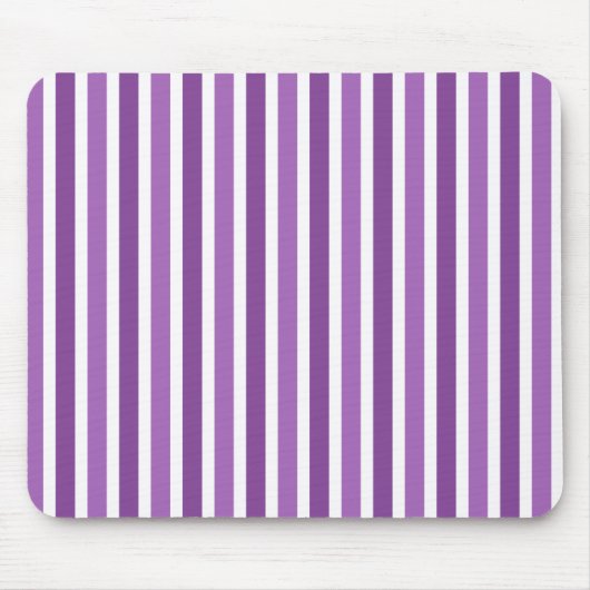 Tapis De Souris Bandes Verticales Mousepad, Violet (Devant)