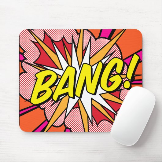 Tapis De Souris Bang Mousepad (Avec souris)