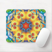 Tapis De Souris BannaPuddin Kaleidoscope (Avec souris)