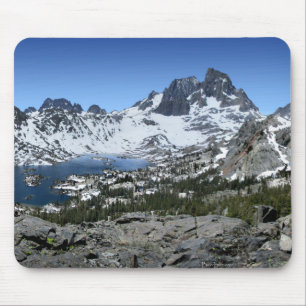Tapis De Souris Banner Peak sur le lac Garnet - Sierra Nevada