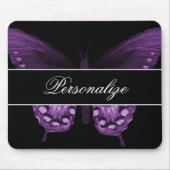 Tapis De Souris Bannière à papillon de la bactérie Wisteria Mousep (Devant)