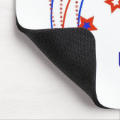 Tapis De Souris Bannière étoilée Mousepad (Coin)