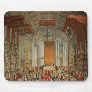 Tapis De Souris Banquet de couronnement de Joseph II à Francfort