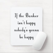 Tapis De Souris Banquier Mousepad (Avec souris)