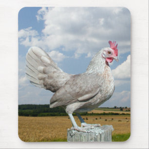 Tapis De Souris Bantam Hen sur le blog Fence Post Mousepad