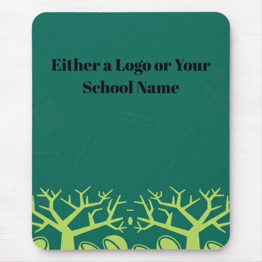 Tapis De Souris Baobab à la noix de coco Mousepad (Devant)