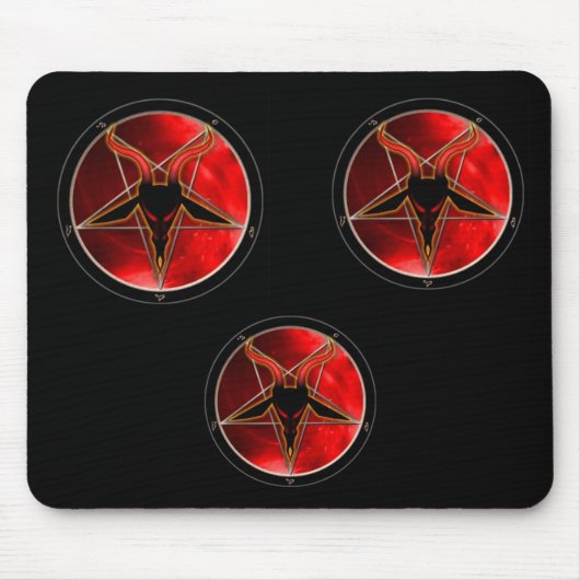 Tapis De Souris Baphomet Mousepad (Devant)