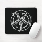 Tapis De Souris Baphomet Mousepag (Avec souris)