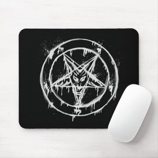 Tapis De Souris Baphomet Mousepag (Avec souris)