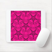 Tapis De Souris baphomet rose (Avec souris)