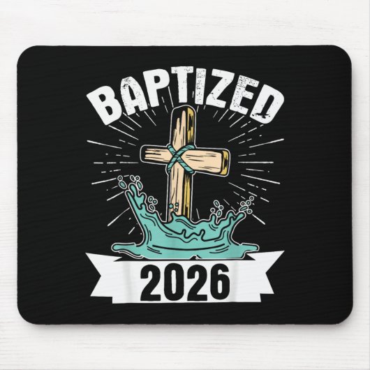 Tapis De Souris Baptisé 2026 (Devant)