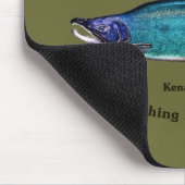 Tapis De Souris Bar et Grill Saumon Cyanotique (Coin)