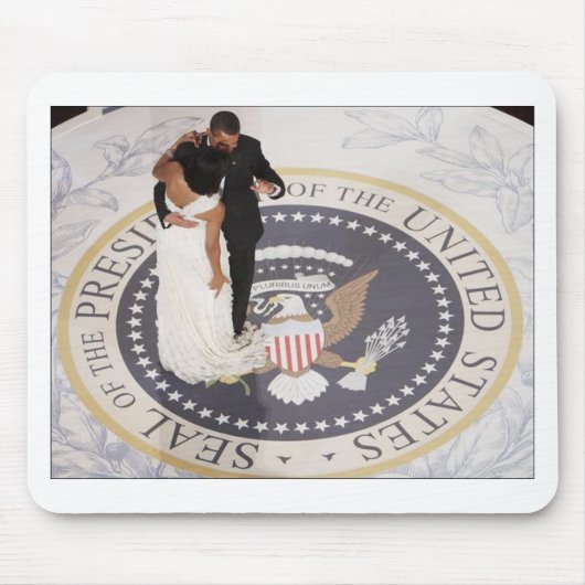 Tapis De Souris Barack et Michelle Obama (Devant)