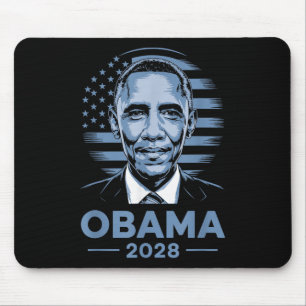 Tapis De Souris Barack Obama 2028 Obama 2028 4 juillet Rétro