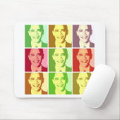 Tapis De Souris Barack Obama Pop Art (Avec souris)