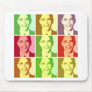 Tapis De Souris Barack Obama Pop Art