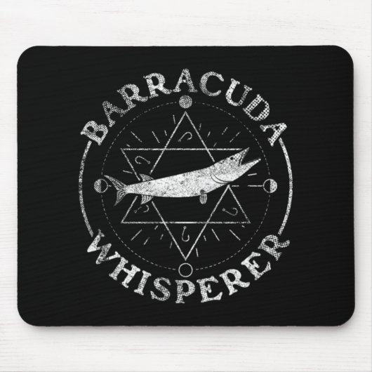 Tapis De Souris Baracuda Whisperer - Barracuda  (Devant)