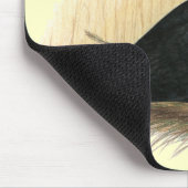 Tapis De Souris Barb Pigeon Standard Noir (Coin)