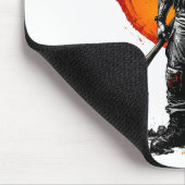 Tapis De Souris barbare guerrier imaginaire médiéval hummer Mousep (Coin)