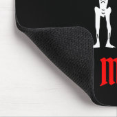 Tapis De Souris Barbe noire le pirate (Edward Teach) (Coin)