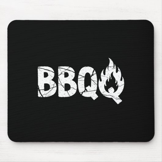 Tapis De Souris Barbecue Bbq Joke Gift For Grill Timer Smoker Camn (Devant)