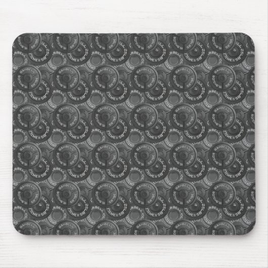 Tapis De Souris Barbells (Devant)
