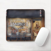 Tapis De Souris Barber - Coupe de cheveux (Avec souris)