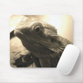 Tapis de souris barbu de dragon (Avec souris)