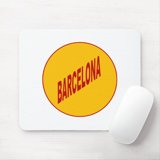 Tapis de souris BARCELONA (Avec souris)