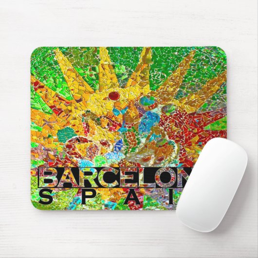 Tapis De Souris Barcelone (Avec souris)