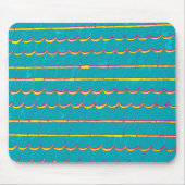 Tapis De Souris bardeaux bleu-vert (Devant)