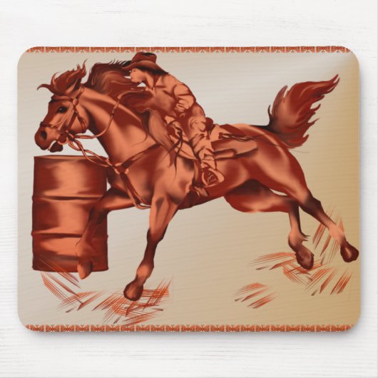 Tapis De Souris Baril emballant le _Mousepad (Devant)