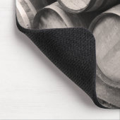 Tapis De Souris Barils Whiskey en bois (Coin)