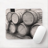 Tapis De Souris Barils Whiskey en bois (Avec souris)