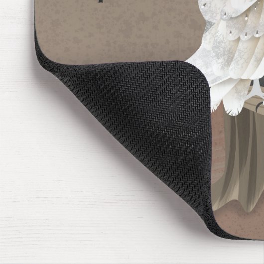 Tapis De Souris Barn Owl (Coin)