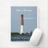 Tapis De Souris Barnegat Lighthouse Long Beach Island New Jersey (Avec souris)