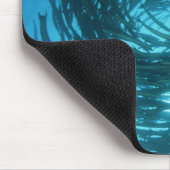 Tapis De Souris Barracuda nageant en cercles (Coin)