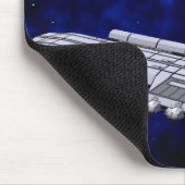 Tapis De Souris Barrage de missile de croiseur cuirassé de (Coin)