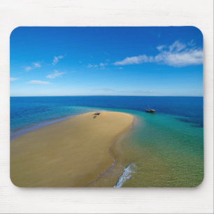 Tapis De Souris Barre de sable et île d'Ibos du dhaw  , Mozambiqu