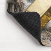Tapis De Souris Barre d'or écrasant Wall Street (Coin)