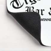 Tapis De Souris Barre et gril de sang de tigres (Coin)