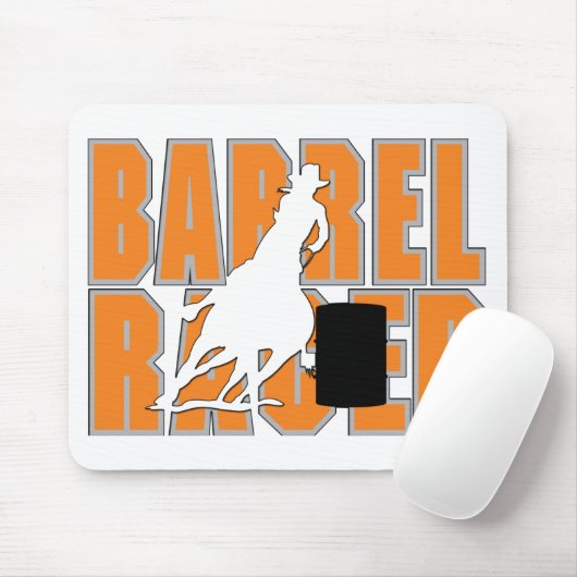 Tapis De Souris Barrel Racer (Avec souris)
