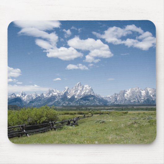 Tapis De Souris Barrière Mousepad de Teton (Devant)