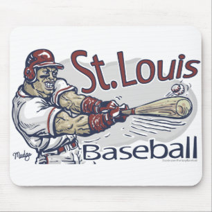 Tapis De Souris Base-ball Mousepad de St Louis