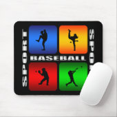 Tapis De Souris Base-ball spectaculaire (Avec souris)
