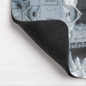 Tapis De Souris Base spatial de science-fiction blanc (Coin)