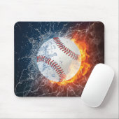 Tapis De Souris Baseball (Avec souris)