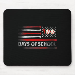 Tapis De Souris Baseball 100 Jours De Baseball 100E Jour Thé