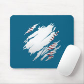 Tapis De Souris Baseball Baseball (Avec souris)