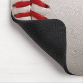 Tapis De Souris Baseball et Softball Couture Rouge (Coin)